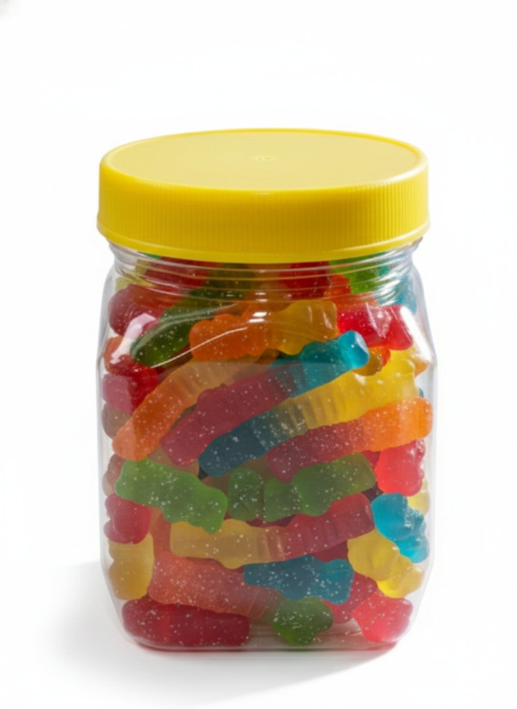 250ml SQR CL PET Jar 27g