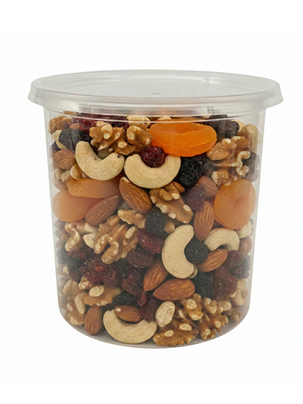 750ml RND MW Container CL