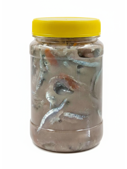 8oz Fish Paste CL PET Jar 18g