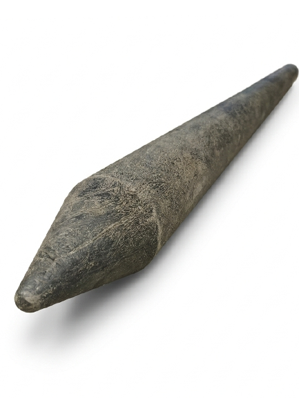 EFT Round Post 4" x 7FT BK