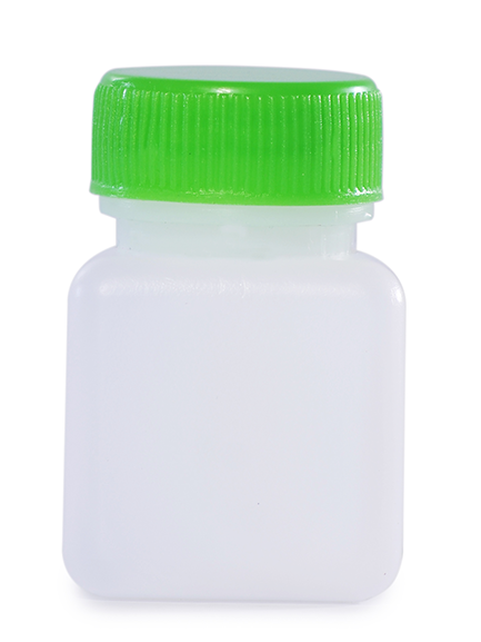 35mL KK SQR OP BOT w/ S28 PSF Lined GN Cap