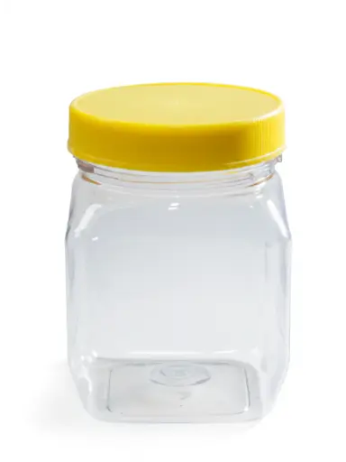 [MG-0063] 250ml SQR CL PET Jar 27g