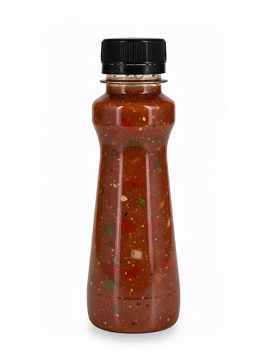 [MG-1178] 170ml RND Sauce Plain CL PET BOT 12g