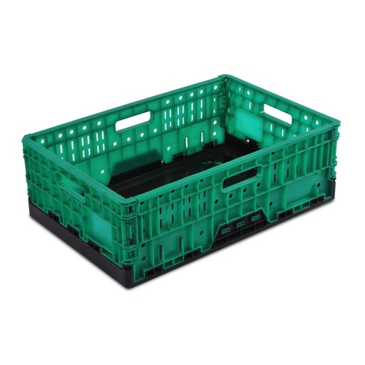 [MG-0467] Collapsible Crate GN/BK