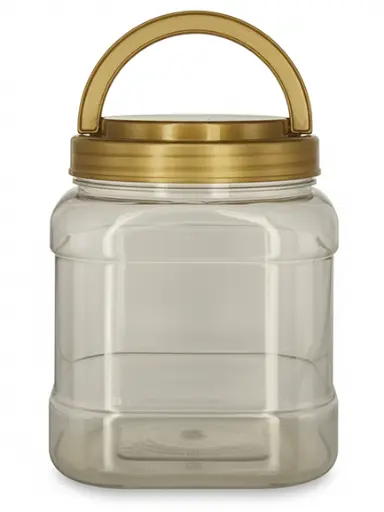 [MG-2012] 1L SQR CL PET Jar 103g