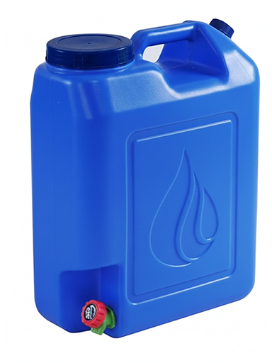 [MG-0116] 5Gal Slim vBL Water Jug w/ BL Caps/Plug & Faucet